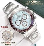 Rolex Daytona Replica with Oyster Bracelet Dandong 4131 Movement OXJ29092 Brown Bezel Watch
